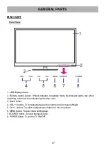 Предварительный просмотр 58 страницы Tokai TTE-40D1304 User Manual