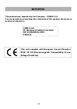 Предварительный просмотр 100 страницы Tokai TTE-40D1304 User Manual