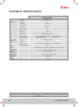 Preview for 49 page of Tokai TTE-48B4444K User Manual