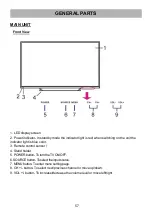 Предварительный просмотр 58 страницы Tokai TTE-50D1404 User Manual