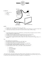 Token Timer 8000-AC-BL-US-35 Instructions preview