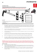 Token Hamax Hitch Adapter for 12 mm Thru Axle Installation Manual preview