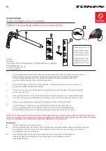 Preview for 8 page of Token Hamax Hitch Adapter for 12 mm Thru Axle Installation Manual