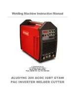 Tokentools Alusync 200 ACDC IGBT GTAW Instruction Manual preview