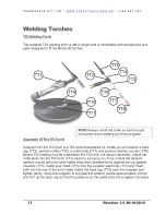 Предварительный просмотр 18 страницы Tokentools Alusync 200 ACDC IGBT GTAW Instruction Manual