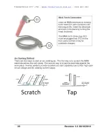 Предварительный просмотр 21 страницы Tokentools Alusync 200 ACDC IGBT GTAW Instruction Manual