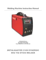 Preview for 1 page of Tokentools MetalMaster 210S Instruction Manual