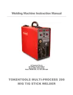 Preview for 1 page of Tokentools Multi-process 200 Instruction Manual