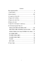 Предварительный просмотр 2 страницы Tokin TokinArc ACC-308RR Instruction Manual