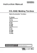 Tokin TokinArc TL Series Instruction Manual предпросмотр