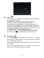 Preview for 27 page of Tokio Smartphone 2.0 User Manual