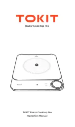 Preview for 1 page of TOKIT Razor Cooktop Pro Operation Manual