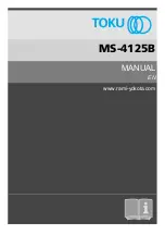 Toku MS-4125B Manual preview