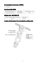 Preview for 6 page of Toku TS-55 Operator'S Instructions/Spare Parts List