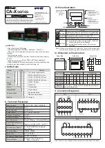 Toky CA-X Series Instruction Manual preview