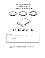 Tokyo Electronic CS4000 SERIES Operation Manual preview