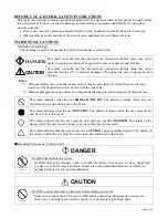 Предварительный просмотр 2 страницы Tokyo Electronic CS8541D series Operation Manual