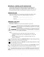 Предварительный просмотр 2 страницы Tokyo Electronic CS8550D Operation Manual