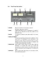 Предварительный просмотр 8 страницы Tokyo Hy-Power HL-2.5KFX Instruction Manual