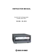 Tokyo Hy-Power HL-450B Instruction Manual предпросмотр