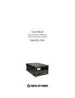 Tokyo Hy-Power HL-550FX User Manual предпросмотр