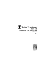 Toledo Transducers PLS-601 User Manual preview