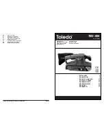 Toledo 830681 User Manual preview