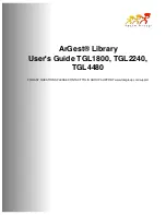 Tolis Group ArGest TGL1800 User Manual preview