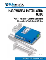 Tolomatic 3604-9651 Hardware Installation Manual preview