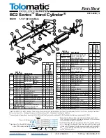 Tolomatic Band Cylinder BC2 Series Manual предпросмотр