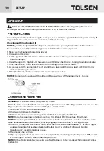 Preview for 10 page of TOLSEN TOOLS 79986 Instruction Manual