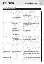 Preview for 19 page of TOLSEN TOOLS 79986 Instruction Manual