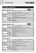 Preview for 6 page of TOLSEN TOOLS 79991 Instruction Manual