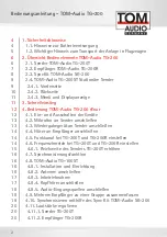 Preview for 2 page of TOM-Audio TG-200 eTour User Manual