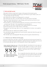 Preview for 4 page of TOM-Audio TG-200 eTour User Manual