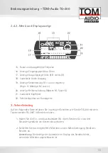 Preview for 11 page of TOM-Audio TG-200 eTour User Manual