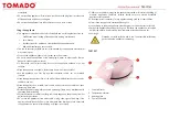 Предварительный просмотр 16 страницы tomado 1705.084 Instruction Manual