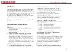 Предварительный просмотр 3 страницы tomado 1705.122 Instruction Manual