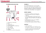 Предварительный просмотр 6 страницы tomado 1705.122 Instruction Manual