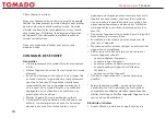 Предварительный просмотр 10 страницы tomado 1705.122 Instruction Manual