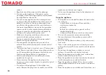 Предварительный просмотр 18 страницы tomado 1705.122 Instruction Manual