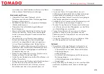 Предварительный просмотр 25 страницы tomado 1705.122 Instruction Manual