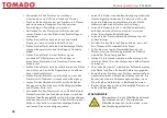 Предварительный просмотр 26 страницы tomado 1705.122 Instruction Manual