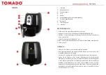 Предварительный просмотр 42 страницы tomado Smart Fryer TM-1975 Instruction Manual