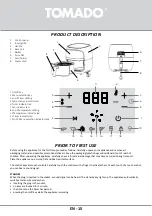 Предварительный просмотр 15 страницы tomado TAF3202B Instruction Manual