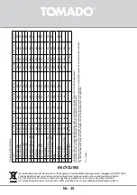 Предварительный просмотр 15 страницы tomado TBM9001B Instruction Manual