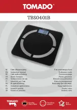 tomado TBS0401B Instruction Manual preview