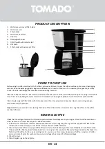 Preview for 13 page of tomado TCM1201S Instruction Manual