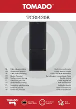 tomado TCR1420B Instruction Manual preview