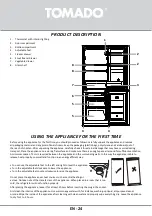 Предварительный просмотр 24 страницы tomado TCR1420S Instruction Manual